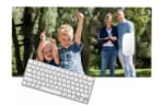 Bureau-onderlegger met eigen foto of motief voor €12,49 dmv code bij Fotoproducten