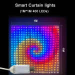 LED RGB cortina 1x1 400 Leds por 16,93€