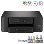 Impresora Multifuncional Inyección de tinta DCP-T530DW Negro por $154.990