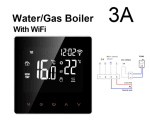 Avatto Tuya WiFi Termostato Inteligente por 13,16€