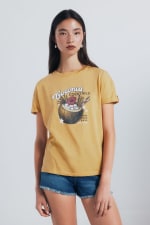 Camiseta gráfica tropical Coconut para Mujer Springfield por 3.19€
