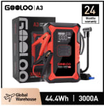 GOOLOO A3 Jump Starter met luchtcompressor voor €41,99 bij Joybuy