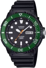 Reloj Casio MRW-230H Negro/Verde por $600 | Oferta Amazon