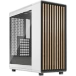 Torre PC Fractal Design North Cristal Templado USB 3.2 Chalk White Clear por 113.59€