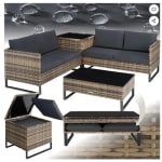 Canapé de jardin TECTAKE à 379,90€
