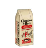 Charbon de bois 50 litres gros morçeaux à 13,90€