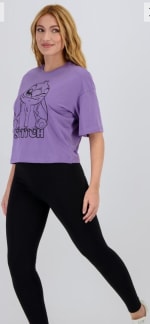 Camiseta Boxy Lilo & Stitch Disney mujer por 4.99€.