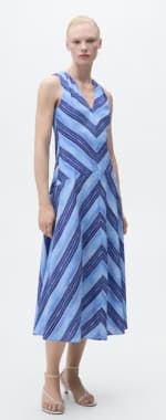Vestido rayas evasé por 11.99€