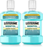 Listerine Mentol Sabor Suave (2 x 1 L) por 7.98€