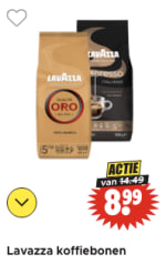 Lavazza koffiebonen 500 gram voor €8,99 bij Dirk