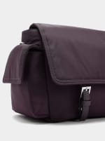Parfois Bolso Bandolera de nylon con solapa por 9.99€.