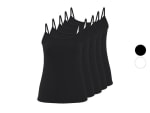 esmara® Lot de 5 débardeurs à fines bretelles femme à 9,99€