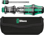 Wera Compact Tool Set "Kraftform 20" with Pouch, SL/PH/PZ, 7 Pieces, Silver
