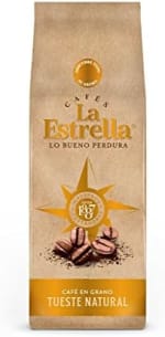 2 bolsas La Estrella Café en Grano Natural 500g por 10.79€
