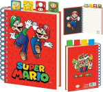 Supermario (Items) A5 Wiro Project Book, Official Licensed Merchandise