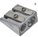 Herlitz Fancy - 1 Sacapuntas Doble de Metal con Doble Agujero por 0.71€