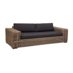 Sofá de jardín Kenia II aluminio gris por 299€