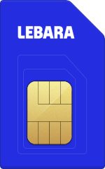 Lebara 250 min + 250 sms + 40 GB 5G (2 jaar) voor €2,98 p/m bij Belsimpel