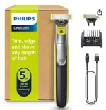 Rasoir/tondeuse électrique Philips OneBlade 360 hybride Visage à 29,99€