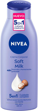 Crema Corporal NIVEA Soft Milk 400ml por $55 | Oferta Amazon