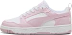 Puma Rebound V6 Low sneakers wit/roze voor €25,98 bij Amazon