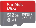 Carte mémoire SD SanDisk Ultra 512 Go microSDXC UHS-I à 33€