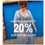 20% korting op zomerartikelen bij Zizzi bij besteding vanaf €34,99