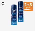 Alle Nivea deodorant- en doucheproducten 2+3 gratis bij etos
