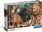Clementoni Puzzle Adulto 500 Piezas Collection Wild Cats Compact Box por 5.99€