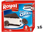 6 Paquetes de Royal Tarta de Oreo, Sin Horno 8 Raciones, Pack 215 g por 13.56€