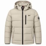 Reebok Stretch Puffer Hombre Chaquetón OMRB1502-ESTUCCO por 39.99€