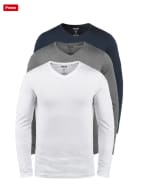 Pack de 3 T-shirt à manches longues SDBASIL V-NECK à 41,95€
