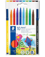 Staedtler Caja de 10 Rotuladores Punta Fina por 2.85€.