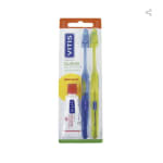 Pack Duplo Cepillo Dental Vitis Access + Pasta 15ml por 6,91€