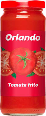 Orlando Tomate Frito Clásico Frasco 340g por 1,28€