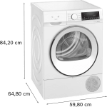 Sèche-linge pompe à chaleur 9 kg iQ500 à 919€