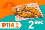 3 tiras crujientes Popeyes por 2,99€