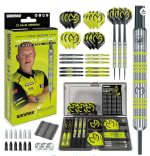 Coffret cadeau de 50 fléchettes WINMAU Michael van Gerwen MvG à 19,88€
