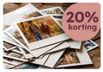 20% korting op fotoafdrukken bij Smartphoto