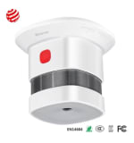 Détecteur de fumée HEIMAN Zigbee système de maison intelligente 2.4GHz à 22,79€