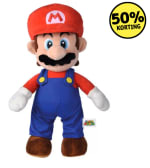 Super Mario Pluchen Mario Knuffel 50cm voor €12,49 bij Kruidvat