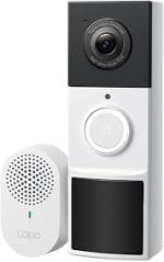 Tapo TD21 2K Battery Video Doorbell with Chime for £38.24 (Prime Exclusive