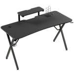 Tempest Haven mesa gaming 140x60cm RGB negra por 120,00€