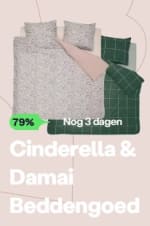 Tot 79% korting op Cinderella & Damai beddengoed bij iBOOD