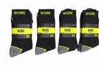 Pack 12 pares calcetines Work rayas por 15.15€