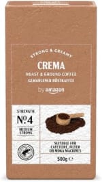 Amazon Ground Coffee Espresso Crema 500g £3.44 with Subscribe & Save