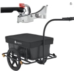 Juskys Remorque de 90 litres - avec attelage à 98€