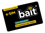 eSIM Bait 30 días (Internet ilimitado) por $169 en Bait
