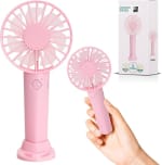 Supply Cube Rechargeable Handheld Fan for £4.99 on Amazon