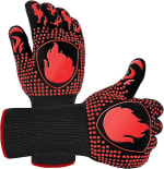 Guantes Barbacoa Resistentes al Calor hasta 800℃ / 1472℉ por 7,99€